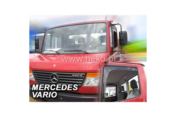 ΑΝΕΜΟΘΡΑΥΣΤΕΣ ΓΙΑ MERCEDES VARIO W670 2D / 814 / 816 / 817 (ΔΙΑΣΤΑΣΕΙΣ 58x58cm) ΖΕΥΓΑΡΙ ΑΠΟ ΕΥΚΑΜΠΤΟ ΦΙΜΕ ΠΛΑΣΤΙΚΟ HEKO - 2 ΤΕΜ.