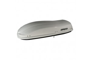 Μπαγκαζιερα Marlin 480L 190x80x40cm Λευκη Γυαλιστερη Διπλο Ανοιγμα