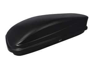 Μπαγκαζιερα Tuk Tuk 340L 140x75x39cm Μαυρη Ματ Διπλο Ανοιγμα