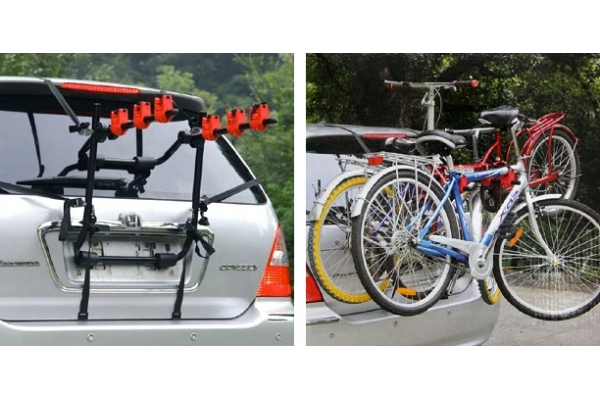 Carman Βάση Πορτ μπαγκάζ Αυτοκινήτου για 3 Ποδήλατα