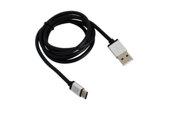 USB-C CHARGE & SYNC CABLE 1m USB 2.0  universal CARPOINT (0517026)