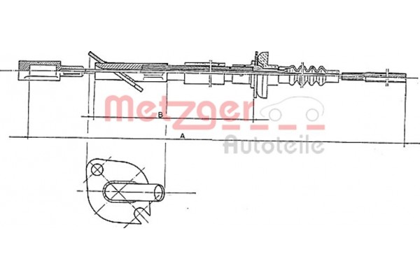 Metzger Ντίζα, Μηχανισμός Συμπλέκτη - 1402.3