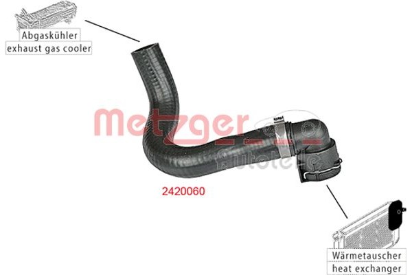 Metzger Σωλήνας Ψυγείου - 2420060