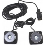 Φανάρια Τρέιλορ Μαγνητικά Με Καλωδίωση Led 12 Volt 10x9x4 Cm Σετ 2 Τεμάχια