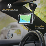 Scosche IHW10 Βάση Στήριξης 4 Σε 1 Για κινητά/GPS Στο Αυτοκίνητο - Scosche