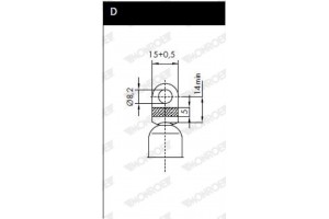 Monroe Αμορτ. αερίου, Χώρος αποσκ./φόρτωσης - ML5492
