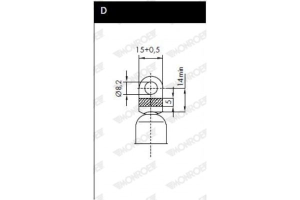 Monroe Αμορτ. αερίου, Χώρος αποσκ./φόρτωσης - ML5492