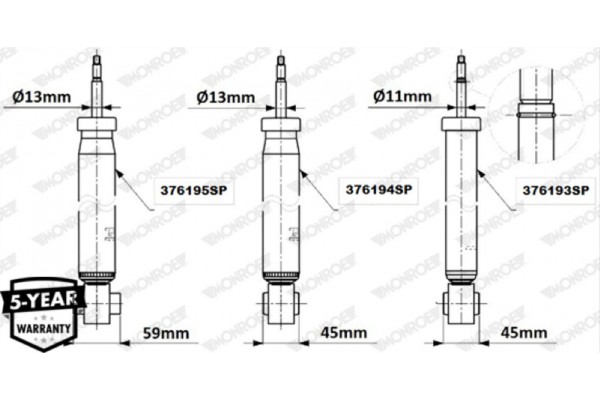 Monroe Αμορτισέρ - 376194SP