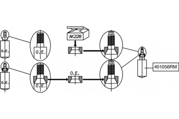 Monroe Αμορτισέρ - 401056RM Monroe Αμορτισέρ - 401056RM