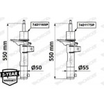 Monroe Αμορτισέρ - 742116SP