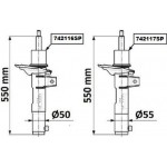Monroe Αμορτισέρ - 742117SP
