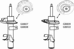 Monroe Αμορτισέρ - G8807