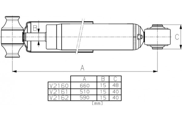 Monroe Αμορτισέρ - V2160