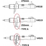 Monroe Αμορτισέρ - V4519