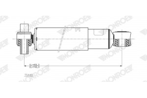 Monroe Αμορτισέρ - T5440