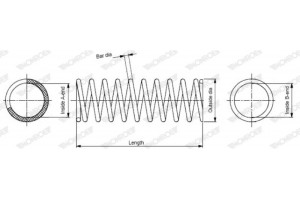 Monroe Ελατήρια Ανάρτησης - SP3953