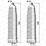 Moog Σετ φούσκες, Τιμόνι - K150265
