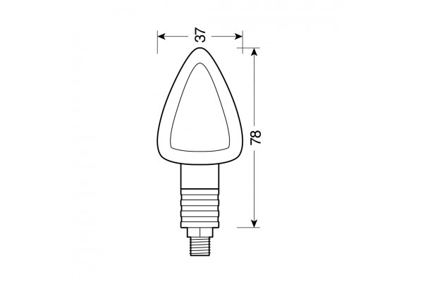 Φλας Μοτο Focal / Led 12V-21W