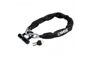 Lampa Αντικλεπτική Αλυσίδα Μοτοσυκλέτας με Κλειδαριά Μαύρo
