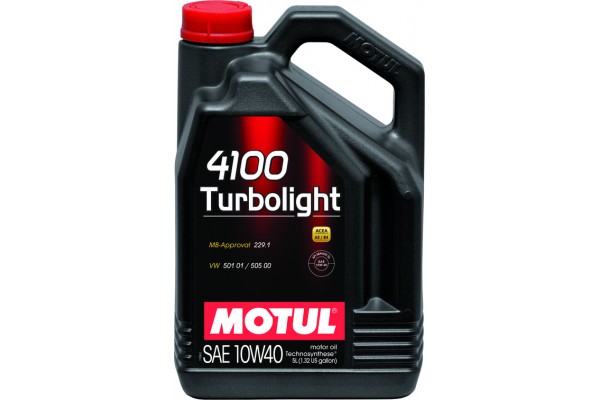 Motul 4100 Turbolight 10W-40 5lt