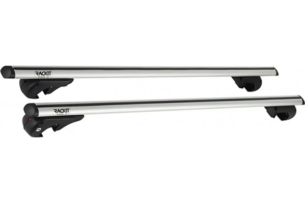 Μπάρες Οροφής Αλουμινίου Universal Rackit RK004-120cm Railing System Σετ Με Πόδια Και Κλειδαριά Οβάλ Ασημί 2 Τεμάχια Μπάρες Οροφής Αλουμινίου Universal Rackit RK004-120cm Railing System Σετ Με Πόδια Και Κλειδαριά Οβάλ Ασημί 2 Τεμάχια