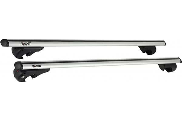 Μπάρες Οροφής Αλουμινίου Universal Rackit RK004-135cm Railing System Σετ Με Πόδια Και Κλειδαριά Οβάλ Ασημί 2 Τεμάχια Μπάρες Οροφής Αλουμινίου Universal Rackit RK004-135cm Railing System Σετ Με Πόδια Και Κλειδαριά Οβάλ Ασημί 2 Τεμάχια