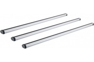 Μπάρες Οροφής Αλουμινίου Cruz 924-096 Alu Cargo AF3-138cm Ασημί 3 Τεμάχια