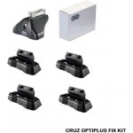 Πόδια / Άκρα Για Μπάρες & Σχάρες Οροφής Cruz Optiplus Fιχ 936-047 Για Mitsubishi Montero 3/5d, Montero O Pinin 2000-ON Σετ 4 Τεμάχια