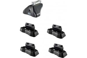 Πόδια / Άκρα Για Μπάρες Οροφής Cruz Optiplus Fix 936-058 Για Toyota BZ4X 2023+ / Subaru Solterra 2023+ Σετ 4 Τεμάχια