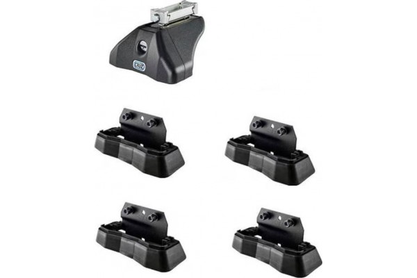 Πόδια / Άκρα Για Μπάρες Οροφής Cruz Optiplus Fix 936-059 Για Kia Niro 2022+ Plastic Integrated Railing Σετ 4 Τεμάχια