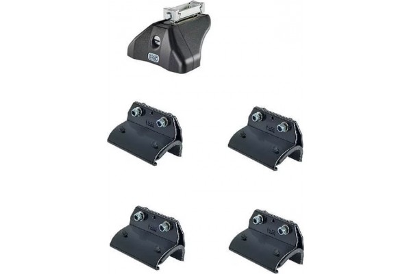 Πόδια / Άκρα Για Μπάρες Οροφής Cruz Optiplus Rail Fix 936-630 Για Renault Austral 2022+ Με Ενσωματωμένο Railing Σετ 4 Τεμάχια