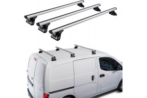 Μπάρες Οροφής Αλουμινίου Cruz 924-099 Alu Cargo AF3-175cm Ασημί 3 Τεμάχια