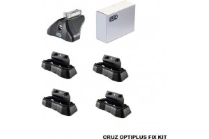 Πόδια / Άκρα Για Μπάρες Οροφής Cruz Optiplus Fix 936-063 Για Honda CR-V (V) 5D 2023+ Σετ 4 Τεμάχια