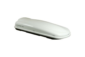 Μπαγκαζιέρα Οροφής Αυτοκινήτου Free 480lt Λευκή Γυαλιστερή Με Διπλό Άνοιγμα Και Τοποθέτηση Quick Fix