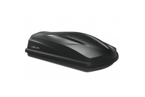 Μπαγκαζιέρα Οροφής Αυτοκινήτου Cube 370lt Μαύρη Matte Με Μονό Άνοιγμα