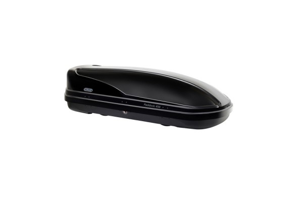 Μπαγκαζιέρα Οροφής Αυτοκινήτου Cruz Paddock 940-483 450L Μαύρη Γυαλιστερή Με Διπλό Άνοιγμα Και Τοποθέτηση Quick Fix