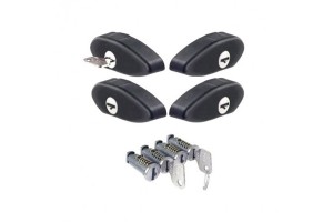 Κλειδαριες Cruz Airo 932-047 4PCS/SET