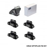 Στηριγματα Cruz 933-389 T-TRACK 150MM For Airo FIX/S-FIX 4PCS/SET