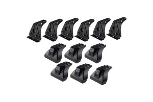 Πόδια / Άκρα Για Μπάρες & Σχάρες Οροφής Cruz Lcv 934-405 Primastar, Vivaro/Trafic 2001-2004, H1 6ΡCS/SΕΤ