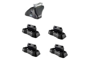 Πόδια / Άκρα Για Μπάρες Οροφής Cruz Optiplus Fix 936-058 Για Toyota BZ4X 2023+ / Subaru Solterra 2023+ Σετ 4 Τεμάχια