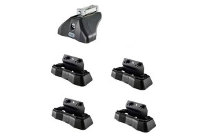 Πόδια / Άκρα Για Μπάρες Οροφής Cruz Optiplus Fix 936-059 Για Kia Niro 2022+ Plastic Integrated Railing Σετ 4 Τεμάχια