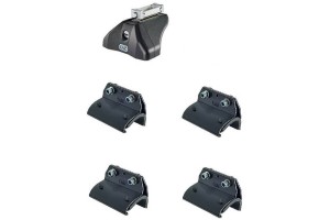 Πόδια / Άκρα Για Μπάρες Οροφής Cruz Optiplus Rail Fix 936-630 Για Renault Austral 2022+ Με Ενσωματωμένο Railing Σετ 4 Τεμάχια