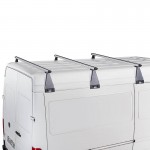Μπάρες Οροφής Αλουμινίου Cruz 924-098 Alu Cargo AF3-158cm Ασημί 3 Τεμάχια