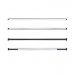 Μπάρες Οροφής Αλουμινίου Cruz 924-098 Alu Cargo AF3-158cm Ασημί 3 Τεμάχια