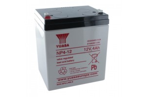 YUASA Μπαταρία NP4-12 VRLA - AGM 12V 4Ah