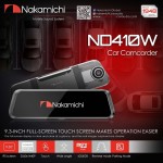 Nakamichi Καταγραφικό Καθρέπτη Υψηλής Ανάλυσης 9,3" ND410W 1080FHD Με Κάμερα Οπισθοπορείας Nakamichi Καταγραφικό Καθρέπτη Υψηλής Ανάλυσης 9,3" ND410W 1080FHD Με Κάμερα Οπισθοπορείας