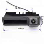 Audi A3/A6/Q7 Κάμερα Χειρολαβής AHD720 Και Cvbs