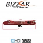 Citroen / Peugeot / Opel / Toyota Κάμερα Οπισθοπορείας Τρίτο Stop Oem Style AHD720 Και Cvbs Citroen / Peugeot / Opel / Toyota Κάμερα Οπισθοπορείας Τρίτο Stop Oem Style AHD720 Και Cvbs