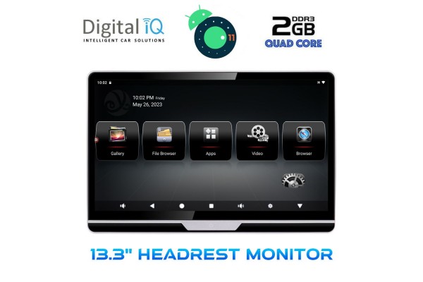 Digital Iq AN1330_HR 13.3” Headrest Monitor
