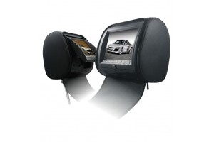 7" Προσκέφαλο DVD/USB Player Σε Μαύρο Χρώμα Με Φερμουάρ (τεμάχιο)